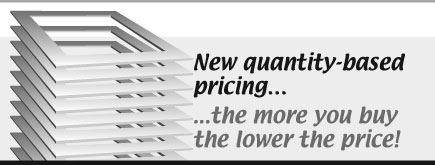 New Quantity Discounts!
