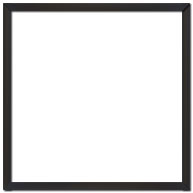 16x16 Assembled Picture Frame Only MDF2
