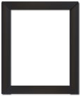 8x10 Assembled Picture Frame Only MDF3