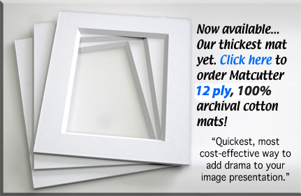Check out super thick 8 ply photo mats!
